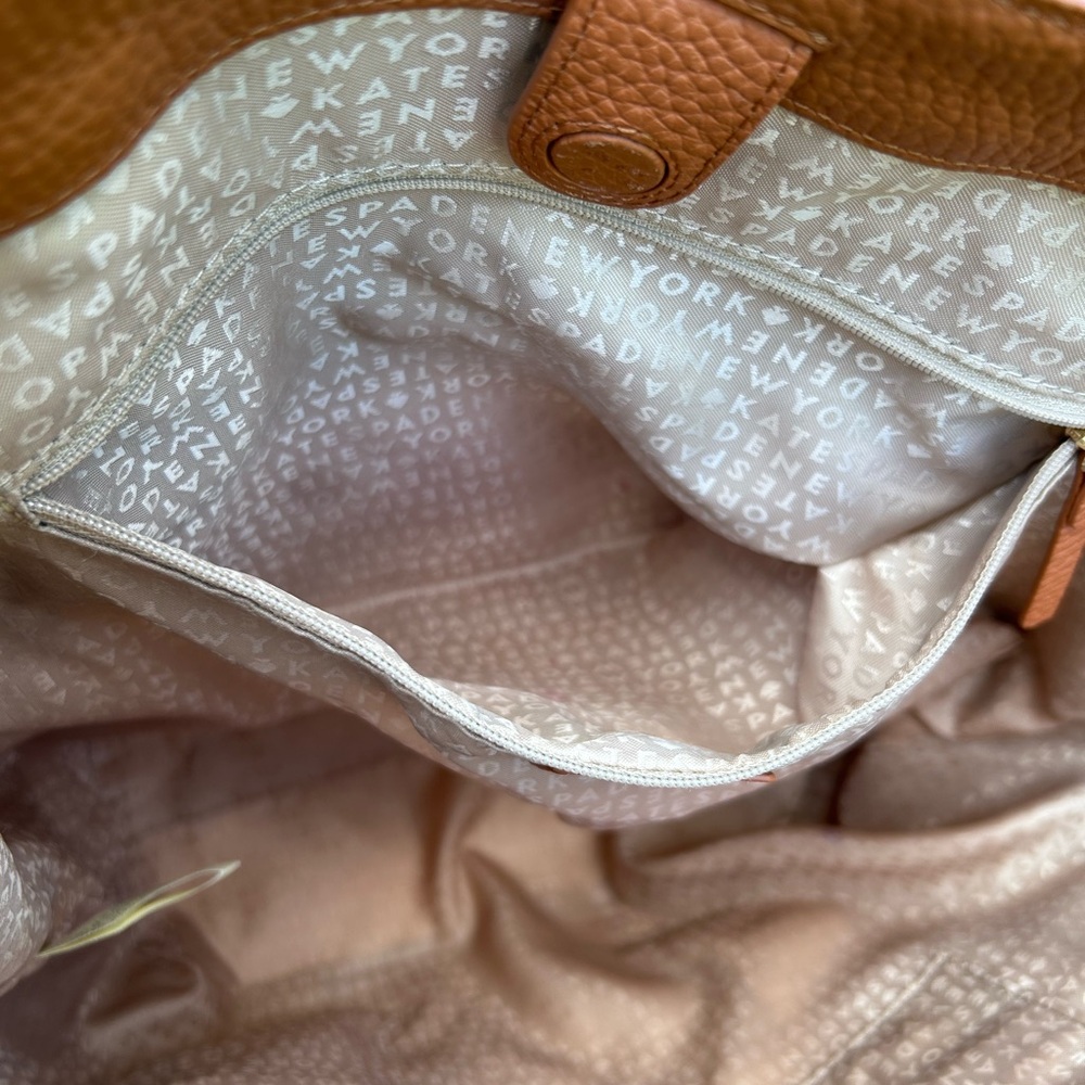 Kate Spade Sheffield Dorma Tote in Warm Cognac - Picture 8 of 11